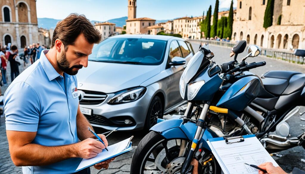 KFZ SCHADEN HAPFTLICHSCHADEN  ITALY MOTOEXPERT