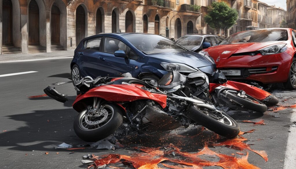 vehicle collision report italy motoexpert