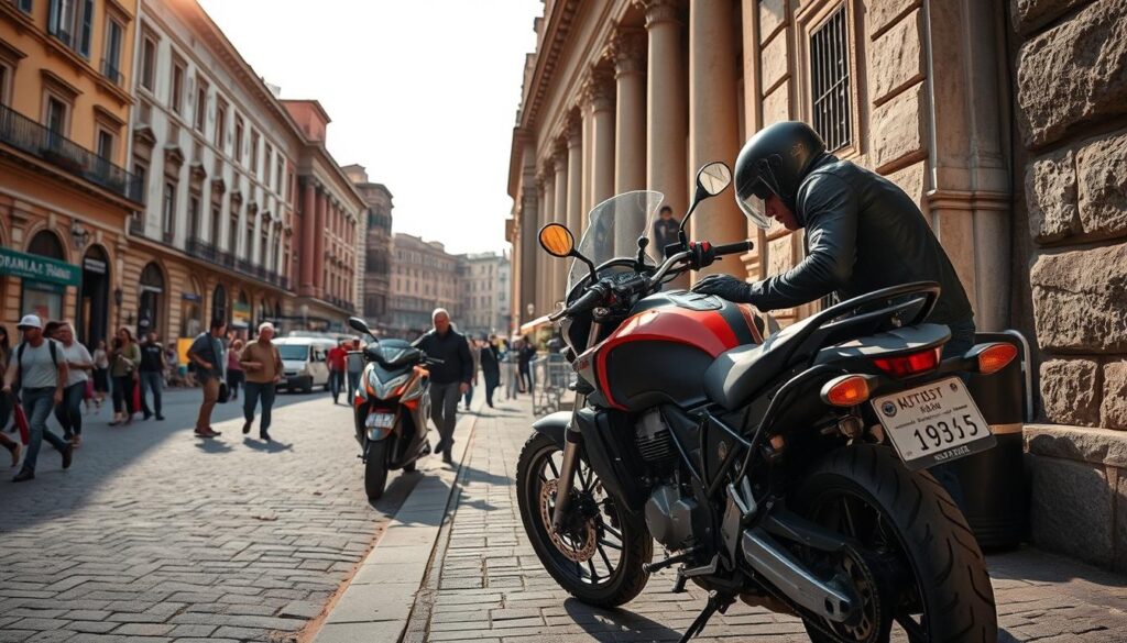 Motorrad Gutachten Preis in Rom, Italien