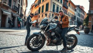 motorrad gutachter gebrauchtwagen roma italien motoexpert