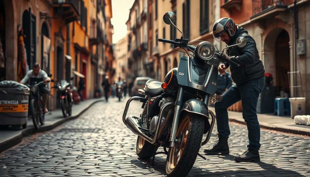 motorrad schadengutachten unfallwagen roma italien motoexpert