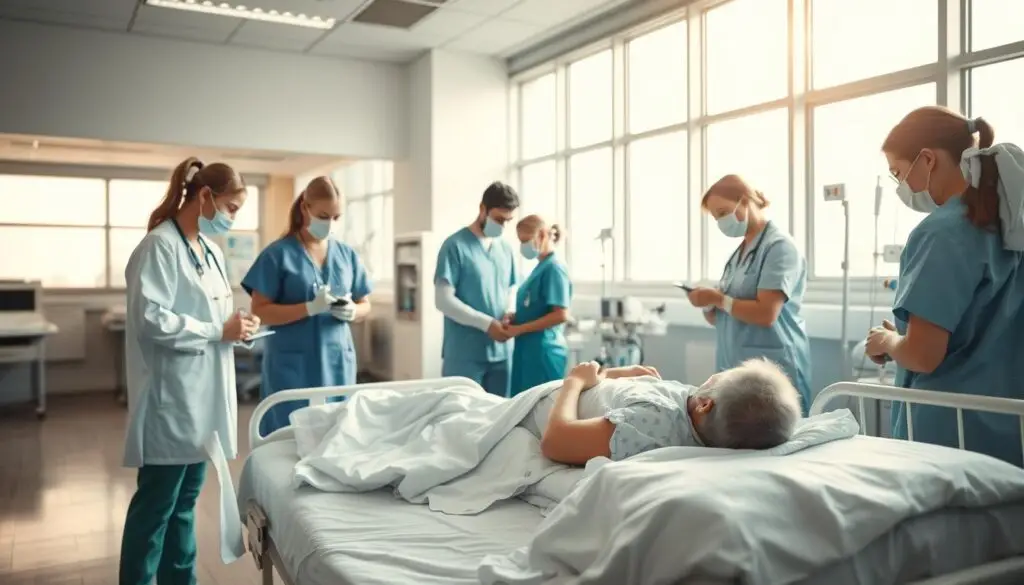 Medizinische Versorgung nach einem Unfall