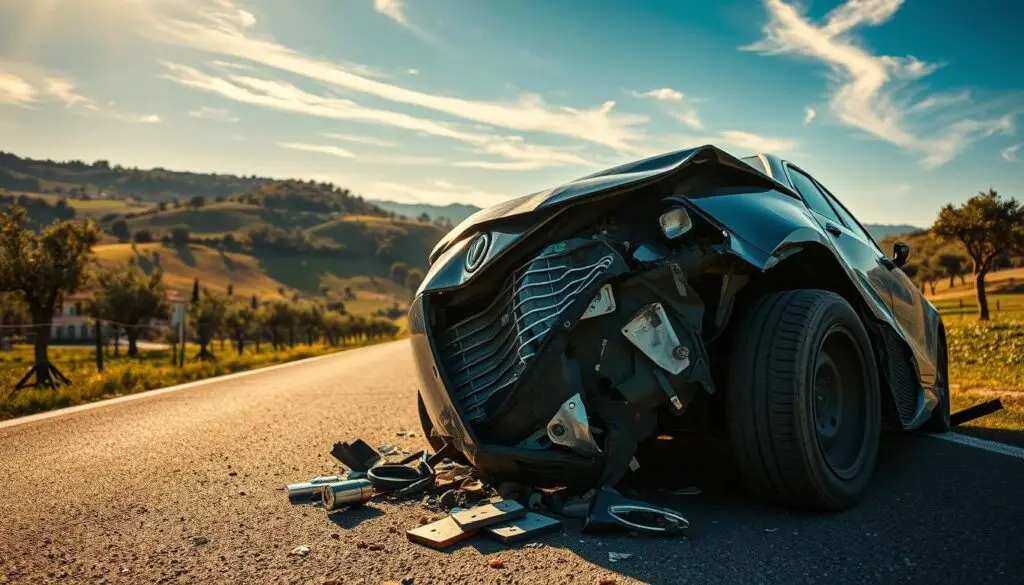 Auto beschädigt Italien MOTOEXPERT