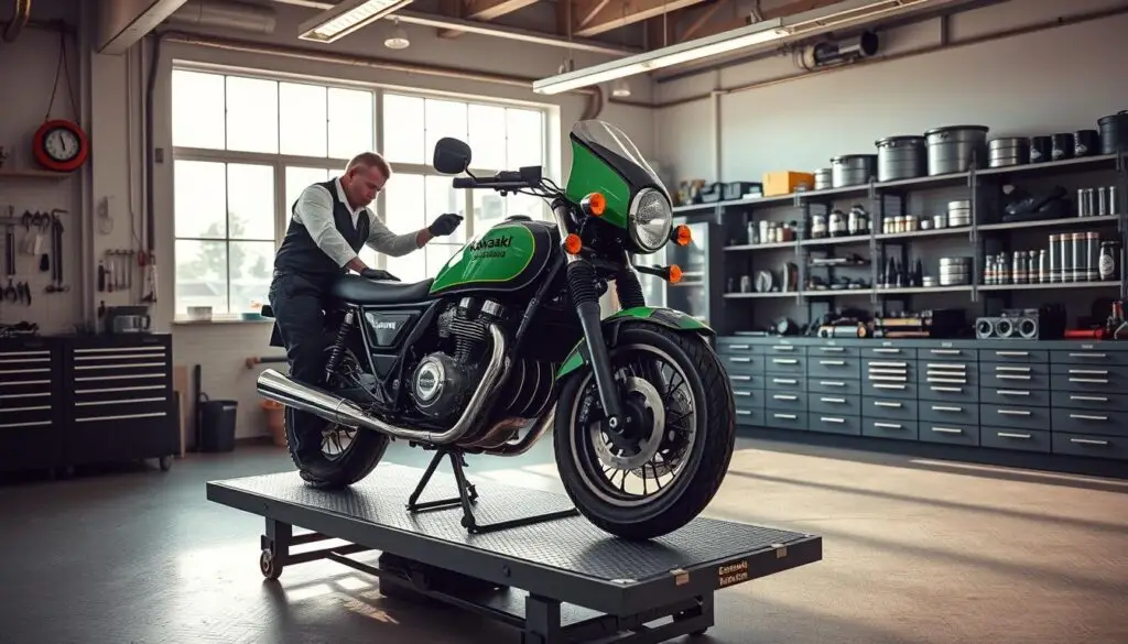 Motorrad Service Werkstatt
