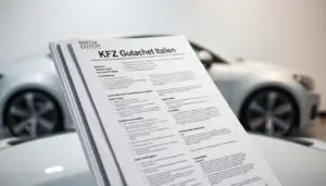 Auto Gutachten Italien MOTOEXPERT kontaktieren