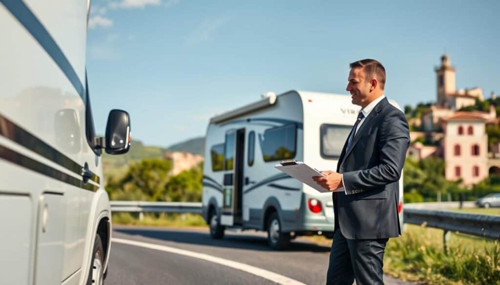 Italy RV accident damage evaluation Italy RV accident damage evaluation