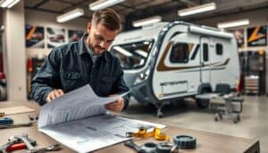 MOTOEXPERT Italy camping trailer repair cost valuation