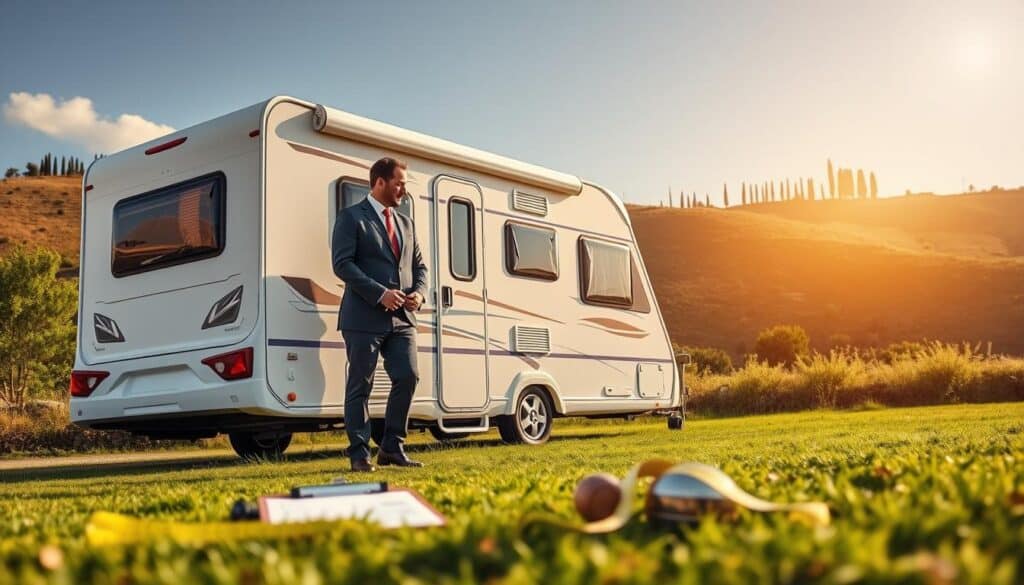 caravan valuation Italy