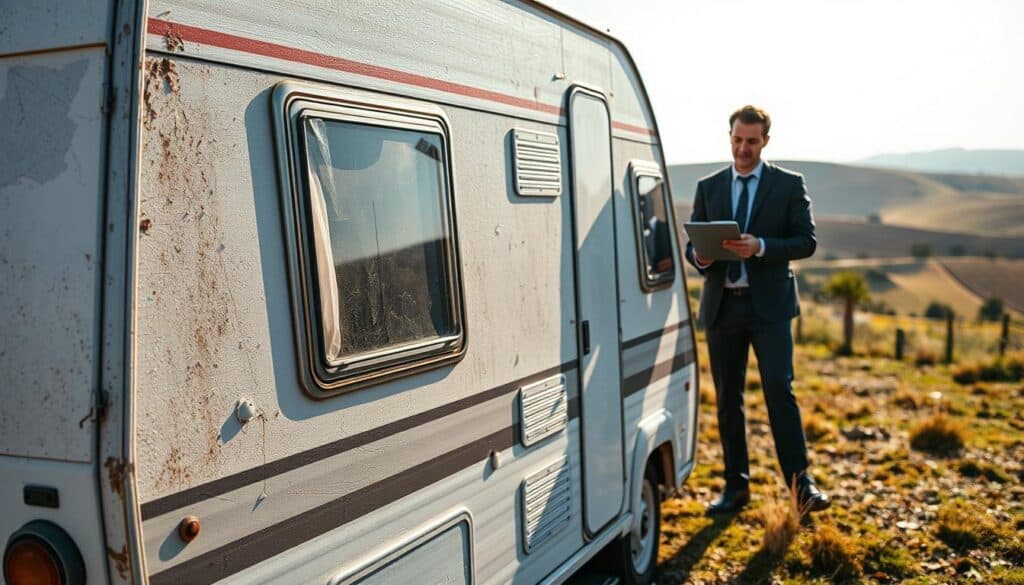 damaged caravan valuation Italy damaged caravan valuation Italy