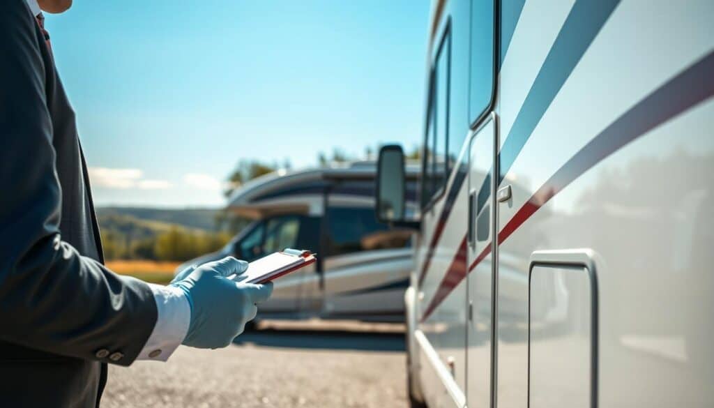 motorhome damage inspection motorhome damage inspection
