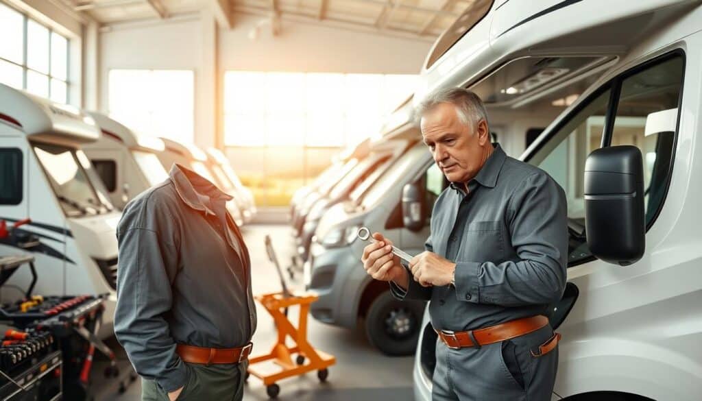 motorhome repair specialist Italy