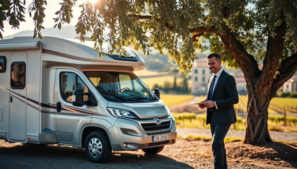 motorhome valuation Italy