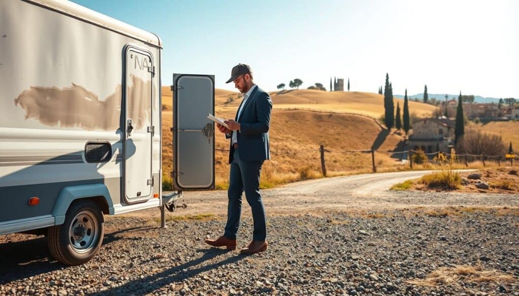 trailer damage assessment Italy trailer damage assessment Italy