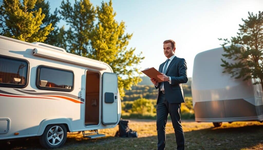 MOTOEXPERT Italy camping trailer post-repair valuation MOTOEXPERT Italy camping trailer post-repair valuation