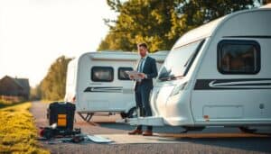 MOTOEXPERT Italy touring caravan post-repair valuation