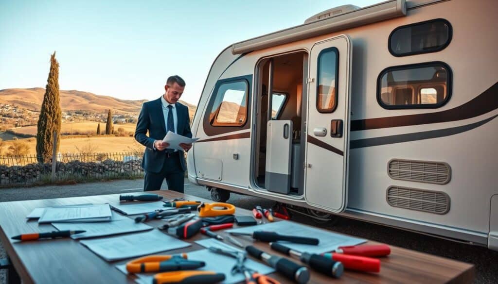 camper trailer post-repair valuation services Italy camper trailer post-repair valuation services Italy