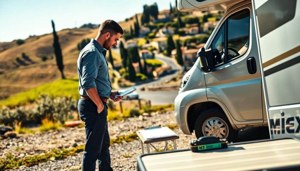 motorhome collision assessment in Italy motorhome collision assessment in Italy