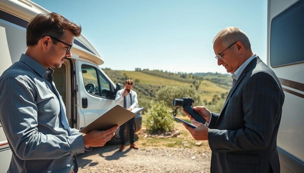 motorhome collision assessment in Italy motorhome collision assessment in Italy