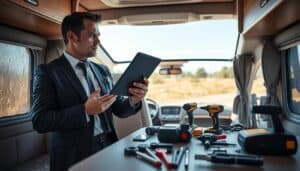 MOTOEXPERT Italy motorhome water damage valuation